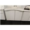 Image 2 : TRIANGLE VERTICAL STORAGE CUPBOARD W/ LARGE SINK AND LIGHT