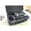 Image 2 : 2 CHANNEL, 2 MIC SHURE ELXP4 WIRELESS MICROPHONE TRANSCEIVER W/ MICS AND CASE
