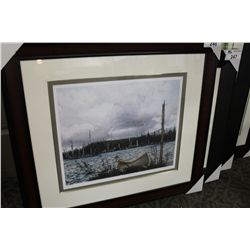 TOM THOMSON CANOE LAKE 1404/1750 LIMITED EDITION PRINT