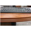 Image 3 : CHERRY P-TOP U-SHAPE BEVEL EDGE EXECUTIVE DESK