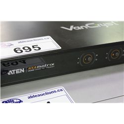 ATEN VM0404H VANCRYST 4:4 HDMI MATRIX