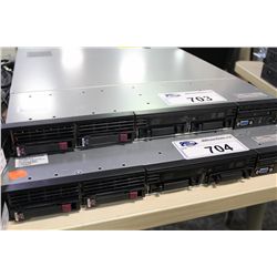 HP PROLIANT DL360 G7 NETWORK SERVER AND STORAGE DEVICE WITH INTEL XEON AND 4X 146 GB