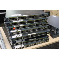 CISCO CATALYST 2960-S 48 PORT NETWORK SWITCHES