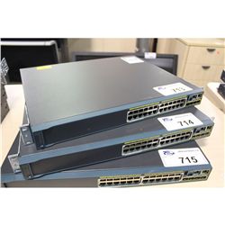 CISCO CATALYST 2960-S 24 PORT NETWORK SWITCHES