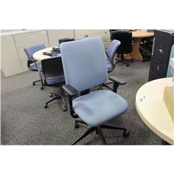 STEELCASE TEAL MULTILEVER TASK CHAIR