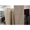 Image 2 : LOT OF 15 MAPLE WALL MOUNTED OVERHEAD STORAGE CABINETS