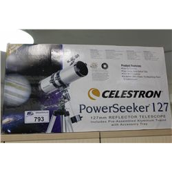 CELESTRON POWERSEEKER 127 TELESCOPE