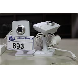 3 AXIS NETWORK SECURITY CAMERAS