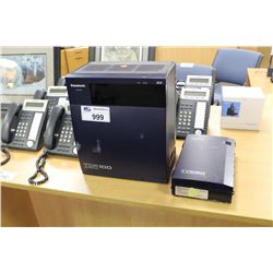 PANASONIC KX-TDA-100 HYBRID IP PHONE SYSTEM W/ VOICEMAIL AND 10 HANDSETS