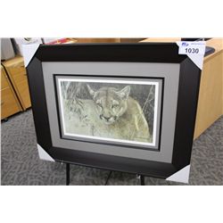 THE COUGAR BY ROBERT BATEMAN PRINT