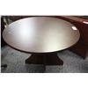 Image 1 : MAHOGANY 48'' ROUND TABLE