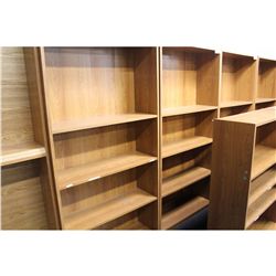 MEDIUM OAK 6' BOOKCASE