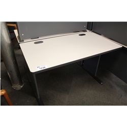 GREY 48'' COMPUTER TABLE