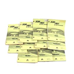 Star Trek Next Generation Season 4 Eleven Production Scripts