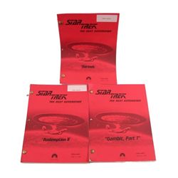 Star Trek Next Generation Season 5 & 7 Production Scripts