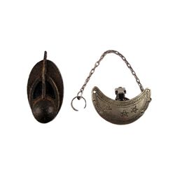 Star Trek Deep Space Nine Bajoran Communication Badge & Nose Ring