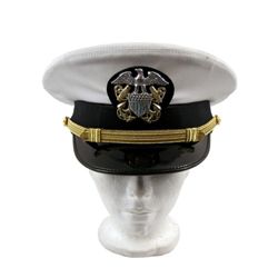 No Way Out Kevin Costner's Navy Officers Cap Autographed By Sean Young