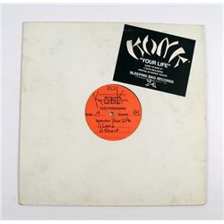 Konk Your Life Rare DJ Test Pressing Signed By Drummer Richard Edson