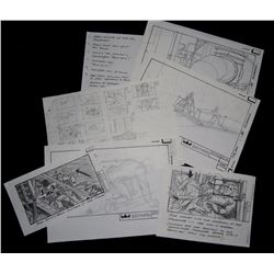 Batman Storyboards Movie Props