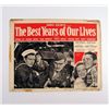 Image 1 : Best Years Of Our Lives Lobby Card Signed By Harold Russell