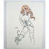 Image 1 : Joseph Michael Linsner Original Signed Dawn Drawing