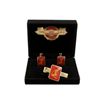Image 1 : Marilyn Monroe 10th Anniversary Death  Golden Dreams Cuff Links & Tie Pin
