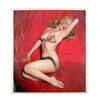 Image 1 : Marilyn Monroe Augmented Original Entrancing Pinup Salesman's Sample Photo (Circa 1950's)
