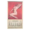 Image 1 : Marilyn Monroe Original Golden Dreams 1955 Calendar