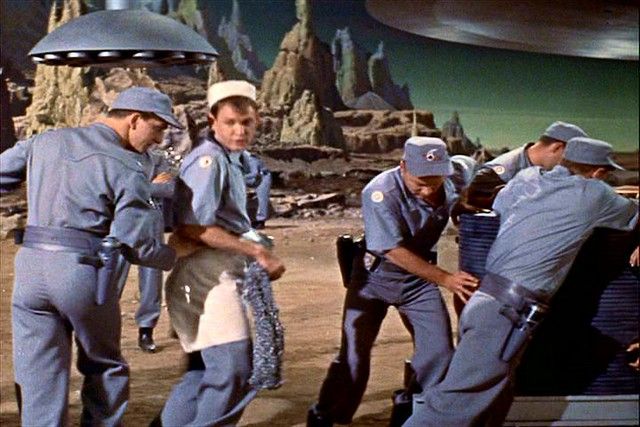 C57d Forbidden Planet Starship C-57D Screen Worn Crewman Shirt Costume