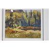 Image 2 : F. Johnston Limited Edition Museum Framed  Print Entitled Moose Pond Algoma - (36.75W x  34.25L Inch