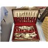 Image 1 : Flatware Chest and Contents