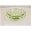 Image 1 : Green Depression Glass Bowl