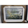 Image 1 : Tom Forrestall Hand Signed Limited Edition  Framed Print "Titanic"