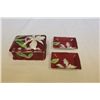 Image 1 : Hand Painted Occupied Japan Cigarette Box & 2  Ashtrays