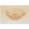 Image 1 : Pink Depression Glass Serving Bowl