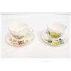 Image 1 : 2 Queen Anne Bone China Cups and Saucers