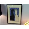 Image 1 : Kiyoshi Saito Original Framed Wood Block  Print (Size Including Frame 17" X 23")