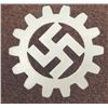 Image 1 : ORIG DAF NAZI CAP INSIGNIA-DEUTSCHES ARBEITS FRONT-GEAR
