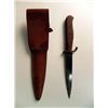 Image 2 : NAZI CLOSE COMBAT/BOOT KNIFE WITH LEATHER SHEATH