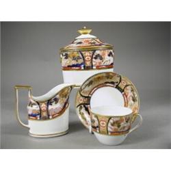 A Mid 19th century Coalport Imari pattern sucrier, circa 1860, 14cm high, 13cm wide Est. 120/180...
