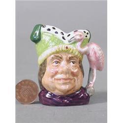 A Royal Doulton miniature character jug, 'Ugley Duchess' D6607, 6.5cm high Est. 180/220...