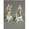 Image 1 : A pair of 19th century French Bow style figurines of classical ladies, representing the elements...