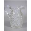 Image 1 : A good Regency cut glass jug, with rib cut and fine hobnail decoration, 19cm high Est. 80/120...