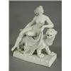 Image 1 : 'Ariadne' seated on a panther, a Parian figure probably by Minton, 38cm high Est. 200/300...