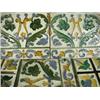 Image 1 : Nine matching antique tiles possibly German or Spanish 16th century, largest 20 x 20cm approx Est...