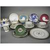 Image 1 : Twenty pieces of early-mid 19th century English and continental cups and saucers, factories inclu...