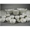 Image 1 : Two 19th century Berlin porcelain baskets and twenty three pieces of Berlin porcelain tea ware, a...