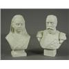 Image 1 : Two Parian busts: The first a Turner & Wood bust of Queen Victoria, entitled 'Jubilee Bust' the o...