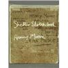 Image 1 : Henry Moore SHELTER SKETCH BOOK published by Editions Poetry London 1940, facsimile signature, du...