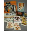 Image 1 : A collection of printed ephemera, including advertising posters and catalogues for Huntley and Pa...